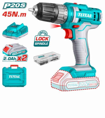 Visseuse Perceuse sans fil Lithium-ion 20V Total